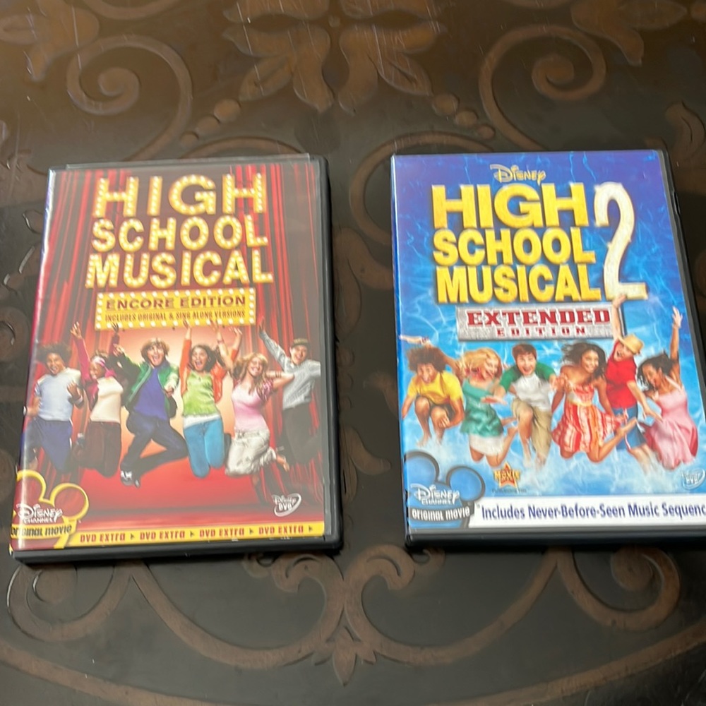 High School Musical DVDs